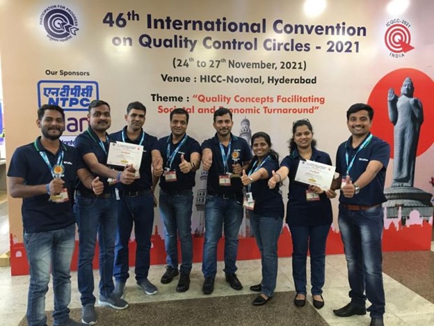 Par Excellence award at the 46th International Convention on Quality Control Circles 2021