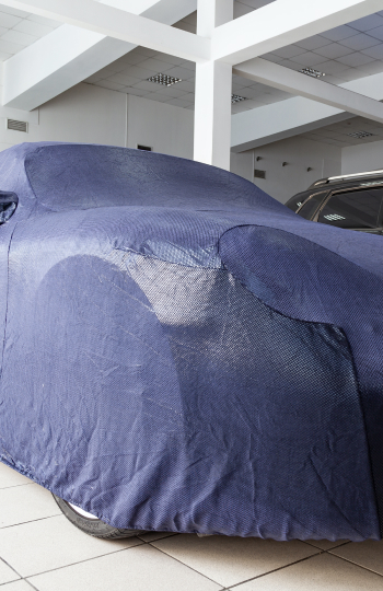 Elastic rubber tapes for car covers