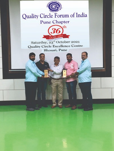 Gold Awards at 36th CCQC Pun